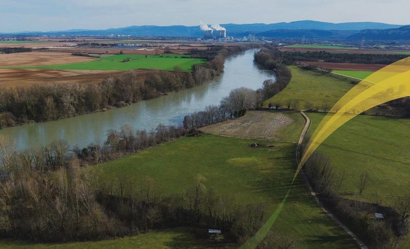 projet de barrage hydroélectrique Rhônergia